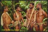 New Guineans with penis sheath